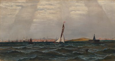 Naamloos havenscène, n.d. door Unbekannt
