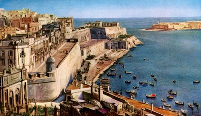 Valletta, Malta, ca. 1930 door Unbekannt