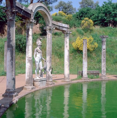 Villa Adriana, Tivoli, Italië door Unbekannt