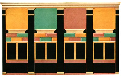 Muurdecoratie, Pompeii, Italië door Unbekannt