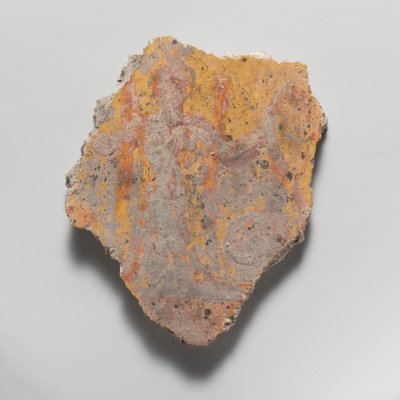 Muurschildering fragment, 1e eeuw n.Chr. door Unbekannt