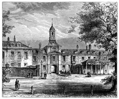 Westelijke voorzijde van Kensington Palace, Londen, 1900 door Unbekannt