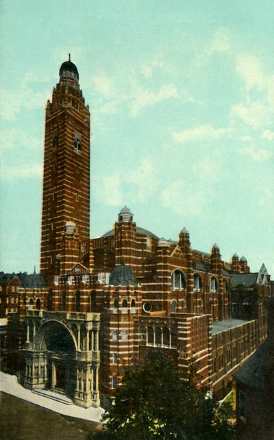 Westminster Cathedral, Londen door Unbekannt