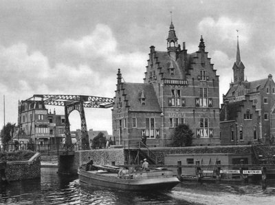 Waar tsaar Peter werkte als scheepstimmerman, Zaandam, Nederland, ca. 1934 door Unbekannt