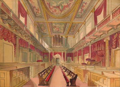 Whitehall Chapel, ca. 1845, 1864 door Unbekannt