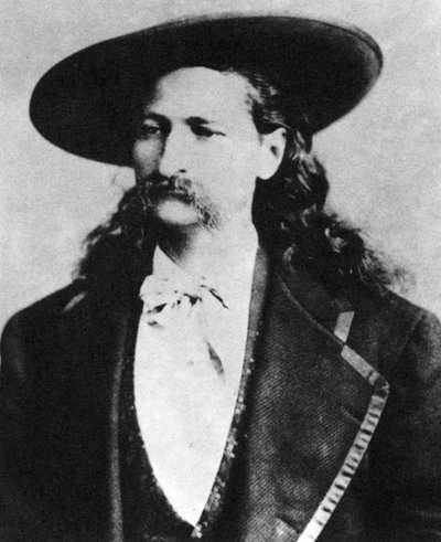 Wild Bill Hickock, Amerikaanse verkenner en wetsdienaar, 1873 door Unbekannt