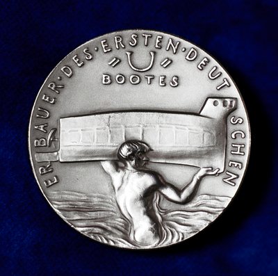 Wilhelm Bauer 1822-1875, Duitse uitvinder en pionier in de bouw van onderzeeërs door Unbekannt