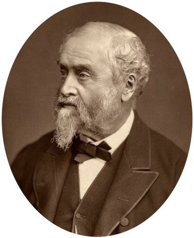 William Harrison Ainsworth, auteur, 1881 door Unbekannt