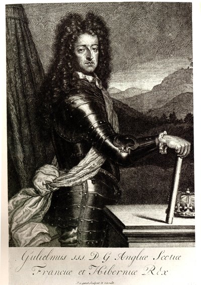 Willem III van Engeland en Oranje 1650-1702 door Unbekannt