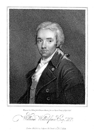 William Wilberforce, Engelse filantroop en anti-slavernij campagnevoerder, 1814 door Unbekannt