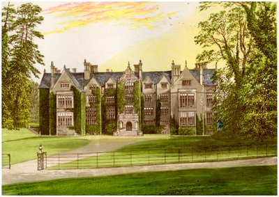 Wroxton Abbey, Oxfordshire, huis van de familie North, ca. 1880 door Unbekannt