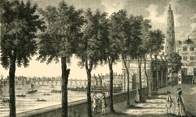 York Trappen en de Watertoren, 1881 door Unbekannt