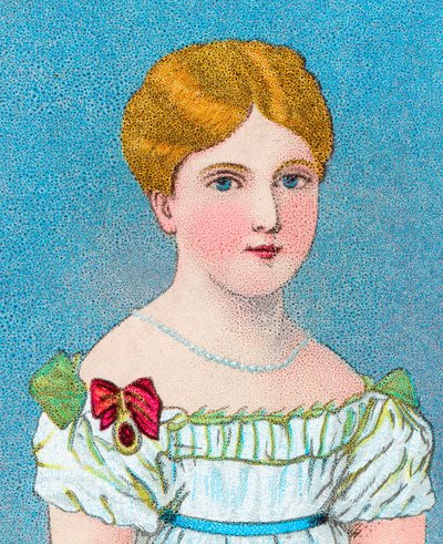 Jonge Koningin Victoria, toen Prinses Alexandrina Victoria van Kent, ca. 1829 ca. 1902 door Unbekannt