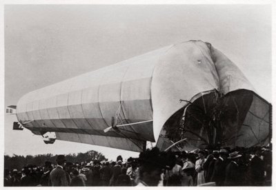 Zeppelin LZ 5 in Goeppingen, Duitsland, 1909 1933 door Unbekannt