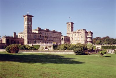 Exterieur, Osborne House, Isle of Wight door Unbekannt Unbekannt