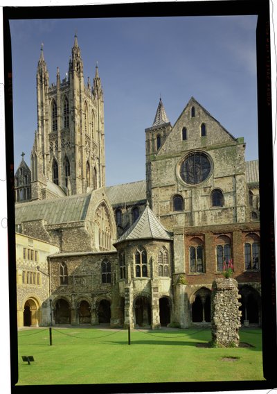 Exterieur van Canterbury Kathedraal door Unbekannt Unbekannt