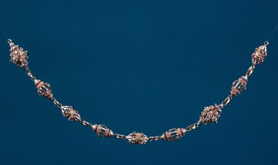 Fragmenten van de ketting van Sigismund III van Polen, ca. 1587 door Unbekannt Unbekannt