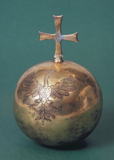Orb van koningin Anne Jagiellon, besteld door koningin Anne als onderdeel van haar kroningsregalia, ca. 1572 door Unbekannt Unbekannt