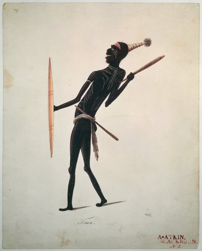 Towa door R. Browne (gekleurde print) door Unbekannt Unbekannt