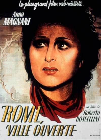 Affiche van de film Rome open city door Unbekannt