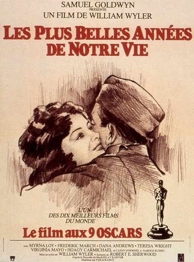 Affiche van de film The Best years of our lives 1946 door Unbekannt