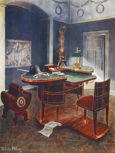 Campagnekantoor van Napoleon, Château de Malmaison door Alec Hunter