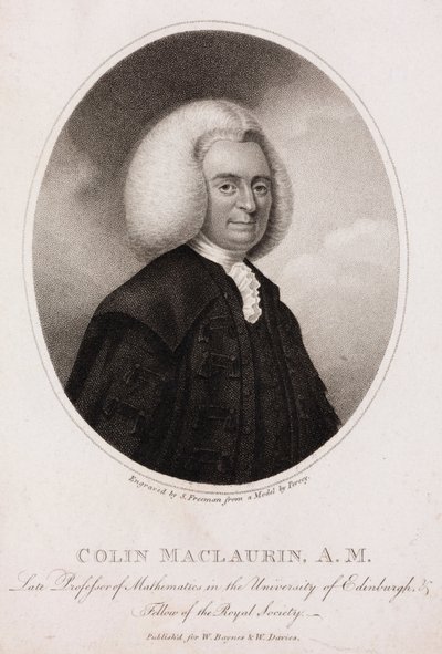 Colin MacLaurin, Schotse wiskundige en natuurkundige, ca. 1740s door Unbekannt