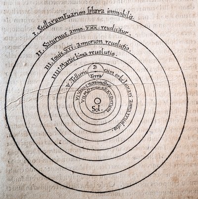 De revolutionibus door Nicolaus Copernicus door Alec Hunter