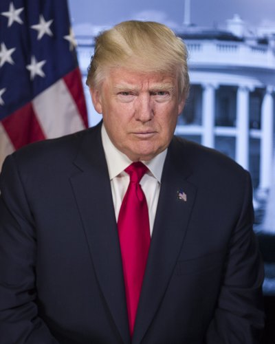 Donald Trump door Unbekannt