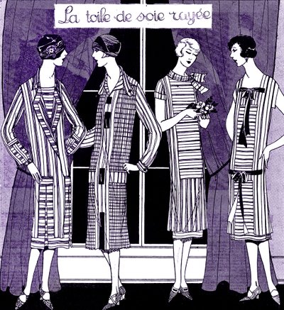 Mode: jurken in mei 1925 door Unbekannter Künstler