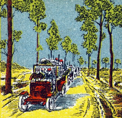 Eerste Wereldoorlog 1914-1918: De Slag bij de Marne van 5 tot 12 september door Unbekannt