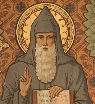 Voormalige abdij. Muurschilderingen. Louis Bert de l