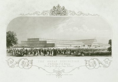 Grote Tentoonstelling 1851 Het Crystal Palace, Londen door Unbekannt