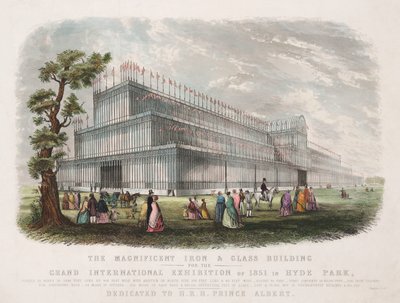 Grote Tentoonstelling 1851 Het Crystal Palace, Londen door Unbekannt