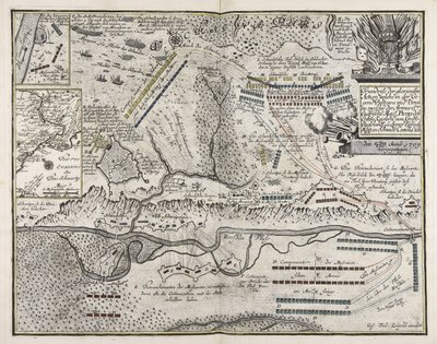 Schets van de glorieuze actie die plaatsvond in de Pultava regio van Oekraïne tussen het leger van de tsaristische Ma¨yl. Peter de Eerste Ke¨yser van Groot-Rusland en zijne Koninklijke Majesteit in Zweden Caroli XII op 27 juni-8 juli 1709 door Unbekannter Künstler