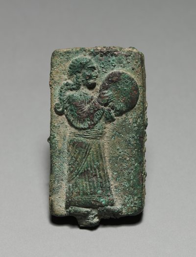 Handdrummer, 900-700 v.Chr. door Unbekannt