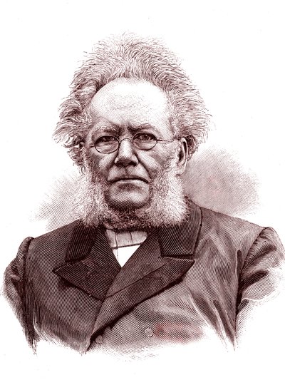 Henrik Ibsen door Unbekannter Künstler