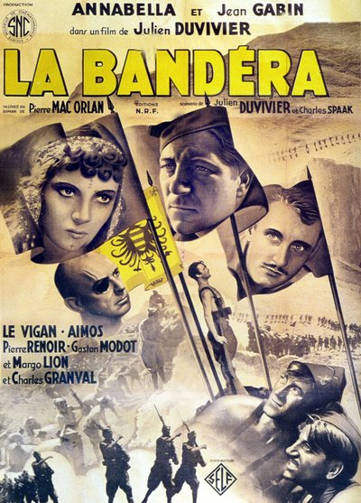 La Bandera met Annabella en Jean Gabin 1935 door Unbekannt