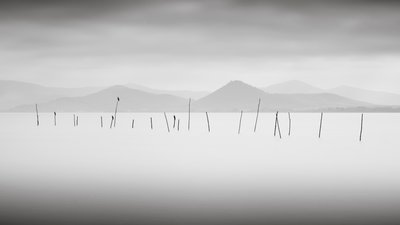 Lago Trasimeno, Umbrië, Italië, 2015 door Leopold Blonder