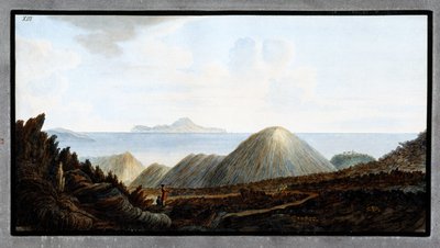 Kleine bergen onder de Vesuvius, Koninkrijk Napels door Unbekannter Künstler
