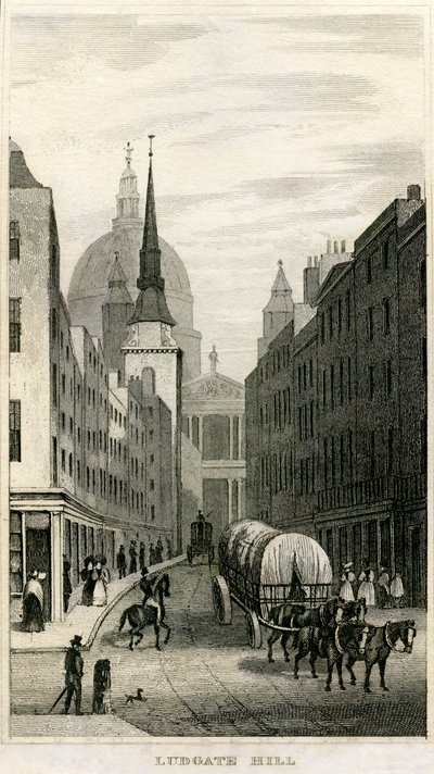Ludgate Hill door Unbekannt