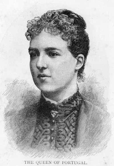 Maria Amelia, Koningin van Portugal door Leopold Blonder