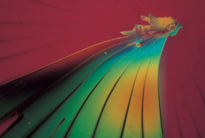 Micrografieën (Licht) Natriumsilicaat, licht micrografie door Unbekannter Künstler