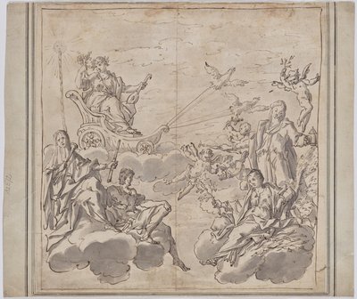 Mythologische scène door Unbekannter Künstler
