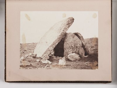 Neolithisch monument, Wales, ca. 1860s door Unbekannt