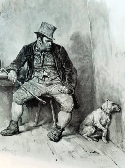 Oliver Twist, door Charles Dickens - illustratie door Unbekannter Künstler