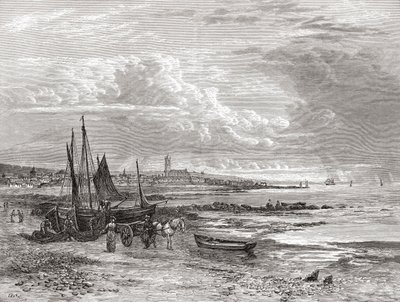 Penzance, Cornwall, Engeland in de late 19e eeuw, uit Our Own Country gepubliceerd 1898 door Unbekannt