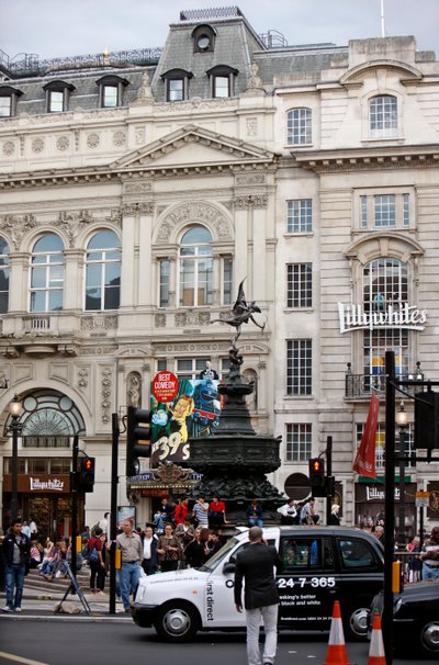 Piccadilly Circus, Londen (foto) door Unbekannt