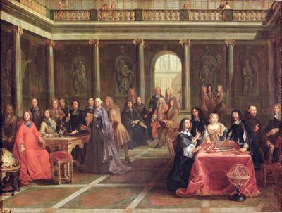 Koningin Christina van Zweden door Unbekannt