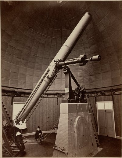 Refractietelescoop met equatoriale montage, Washington DC, VS door Unbekannt